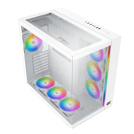 Boitier PC moyen tour Xigmatek Aqua Ultra Arctic (Blanc)