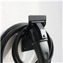 EVify Support Cable Recharge Type 2 Peu encombrant pour Voiture Electrique • Support Mural Prise Type 2 • Accessoires pour Câble