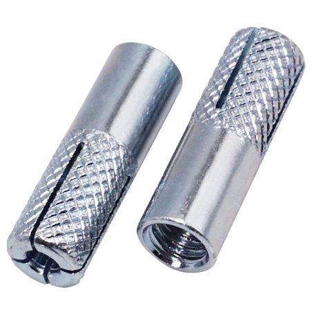 SKIR'CO Lot de 50 ancrages moletés M6 x 25 mm