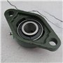 Lot de 2 roulements à billes à bride losanges sphérique extérieure de 30 mm de diamètre UCFL206 avec buse à huile et bloc à 2 bo