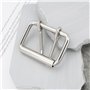 OTOTEC 5pcs Boucles à Double Ardillon pour Ceinture Boucles à Double Ardillon 65 X 45 Mm 5 Cm Adaptées Aux Ceintures de 5 Cm Mét