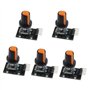 EMSea 5pcs KY-040 Module d'encodeur Rotatif à 360 Degrés Carte de Développement Capteur Brique avec Capuchon Bouton 5V 20 Cercle