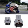 EMSea Lot de 2 connecteurs de Moto à 2 Broches compatibles avec Sumitomo MT090 Compatible avec Yamaha Compatible avec Triumph Co