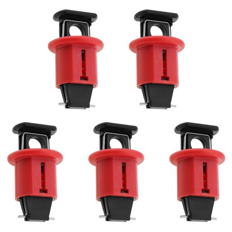 EMSea 5 Pièces Verrouillage du Dispositif de Disjoncteur MCB Verrouillage de l'interrupteur de Disjoncteur de Qualité Industriel