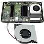 EMSea 1 ventilateur de refroidissement de processeur à 4 broches compatible avec Intel NUC7 NUC7i5BNH NUC7i5BNK NUC7i7BNH Series
