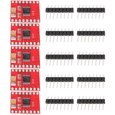 EMSea 5 Pi¨¨ces Carte de Commande de Moteur ¨¤ Courant Continu DRV8833 pour TB6612FNG pour Moteur d'ordinateur Ventilateur Lumi¨