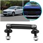 YINETTECH 2pcs 45mm Voiture Réglable Avant/arrière Pare-Chocs Lèvre Séparateur Jambe de Force Tige Cravate Barres de Support Fix