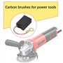 YINETTECH Lot de 2 paires de balais de carbone avec outil électrique Autostop pour meuleuse d'angle Compatible avec Parkside PWS