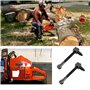 VGOL 2 Jeux de Tendeur de Chaîne Vis de Réglage 501537101 Compatible avec Husqvarna 51 55 61 66 181 254 262 266 268 272 281 288 
