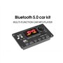 Benefischl ÉCran Couleur Lecteur MP3 DéCodeur Carte 2X40W Amplificateur Enregistrement D'Appel BT Car FM Radio Module Support TF