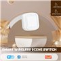 UrbanNest Tuya WiFi Bouton Interrupteur de Scène Sans Interrupteur Mural Intelligent Faible Consommation D'Énergie Pas de Câblag