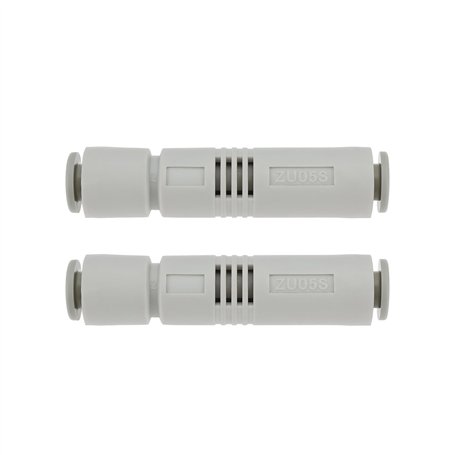 eMagTech Lot de 2 éjecteurs de vide pneumatiques ZU05S Port 6 mm 59 x 13