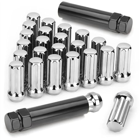 Nvanvmm Lot de 24 écrous de roue M14 x 1