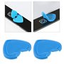 ECSiNG Lot de 4 housses de protection pour interrupteur de table - Peinture diamant - Anti-toucher - Pour boîte lumineuse A2 A3