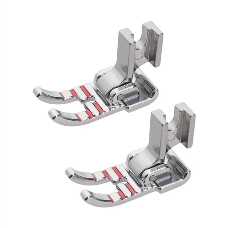 LT Easiyl 2PCS 1/4 Pouces en Métal Patchwork Quilting Pied Machine à Coudre Pied-de-biche Compatible avec Kenmore Compatible ave