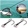 LT Easiyl 6X Hameçons Doubles pour Pêche en Eau Douce Et en Mer