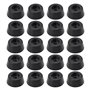 SG Store 20 Pièces Pieds en Caoutchouc pour Enceintes 17x8x16mm Ouverture 4