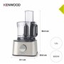 Kenwood Fdm307 Processeur de nourriture, noir/argenté