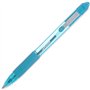Zebra Z-Grip Lot de 6 stylos à bille rétractables à encre lisse Pointe 1 mm Boîte cadeau Bleu clair