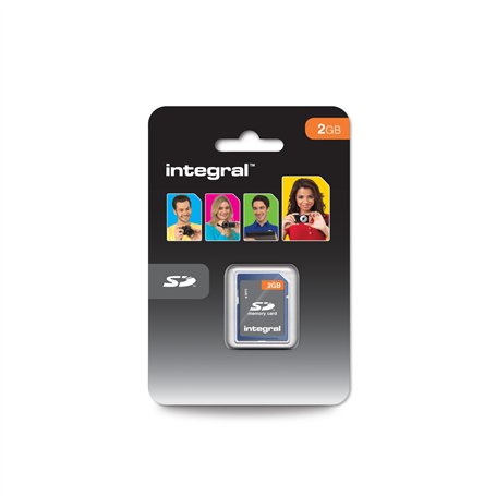 Integral Carte mémoire flash 2 Go Carte Mémoire SD