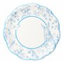Talking Tables 10 x assiettes en papier bleu et blanc 23cm jetables recyclables pour anniversaire 1 an baby shower Pâques BBQ te