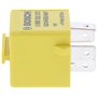 Bosch 0986332072 Mini-Relais 12V 60A, 4 Terminaux, Ip5K4, Résistance aux Températures Allant de -40° C À 85° C