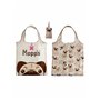 Puckator Sac Shopping Pliable Mopps-Chien Carlin Sacs à provisions réutilisables