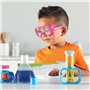Learning Resources Coffret Laboratoire Scientifique Primaire Rose Kit 10 Expériences STEM Enfants Maternelle Dès 3 Ans Verrerie