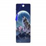 3D LiveLife Marque-page - Sonate du Clair de Lune de Deluxebase. Marque page Loup avec illustrations 3D lenticulaires sous licen