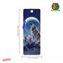 3D LiveLife Marque-page - Sonate du Clair de Lune de Deluxebase. Marque page Loup avec illustrations 3D lenticulaires sous licen