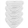 SPARES2GO Housse Lavable Coussinets compatible avec Beldray 5-en-1 9-en-1 Nettoyeur Vapeur Balai (Lot de 4)