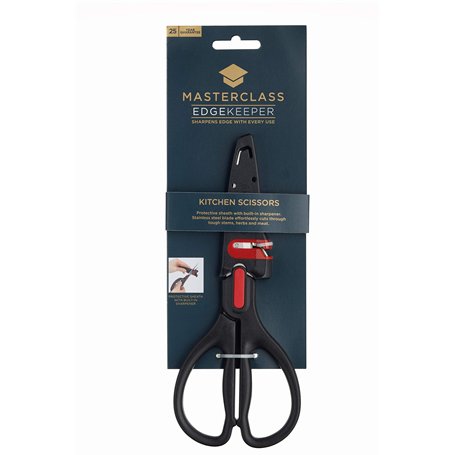 MasterClass EdgeKeeper Ciseaux de cuisine avec fourreau affûteur
