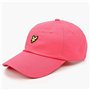 Lyle & Scott Casquette de baseball True Black, Rose électrique, Taille unique