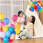 Ram® Lot de 50 ballons arc-en-ciel en latex multicolores de 25,4 cm pour fête prénatale, mariage, anniversaire