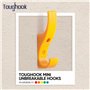 Toughook - Lot de 5 crochets muraux d’école pour accrocher sac et manteaux - incassables - différents coloris