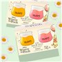 Winnie l'ourson Lot de 2 baumes à lèvres en pot de miel Disney | Mad Beauty | Senteurs de vanille et de miel | Sans cruauté enve