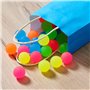 THE TWIDDLERS 120 Mini Jouets de Balles Rebondissantes Fluo (25mm) pour Garçons & Filles - Kermesse, Anniversaires, Pochettes Su