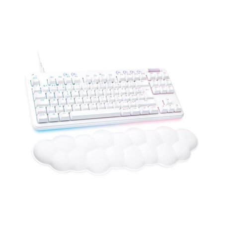 Clavier Gamer - Filaire - Logitech G - G713 - Mécanique - Repose-Poignet - Switch Tactile GX Brown - White Mist