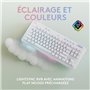 Clavier Gamer - Filaire - Logitech G - G713 - Mécanique - Repose-Poignet - Switch Tactile GX Brown - White Mist