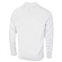 Calvin Klein Pull de Golf 1/2 Zip pour Homme – Blanc – XL