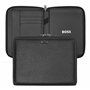 HUGO BOSS Monogram Conference Folder M Black