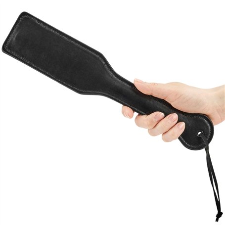 Obaie Paddle à Fessée en Similicuir - Paddle fessée en PU - 32 cm Paddle SM