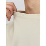 T-shirt à manches courtes homme Jack & Jones JORVESTERBRO TEE SS 12240121 Beige