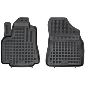 REZAW PLAST 201212P Tapis de sol Caoutchouc noir Avant