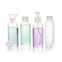Wpro Sacs de Toilette 2en1 & Bouteille Voyage mis 4 conteneurs liquides 1l