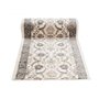 Tapis de Couloir Ecru Blanc Oriental - Au Mètre - Décoration Parfaite pour: Entrée Salle de Séjour Cuisine ou Couloir - Collecti