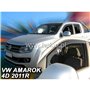 Déflecteur de vent HEKO HO31187 VOLKSWAGEN AMAROK Frontal 2 Pièces