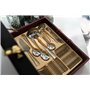 KARL HAUSMANN Set Couverts de Table Inox pour 12 Personnes 72 Pièces - Couvert de Table - Menagere 72 Pieces - Service Couvert 1