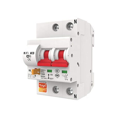 Disjoncteur différentiel de courant intelligente PNI SafeHome PT802P WiFi