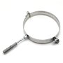 Collier de serrage mural Dm 150 mm en acier fixation Tuyaux de cheminée Diankamin